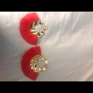 $15 Red Earrings
